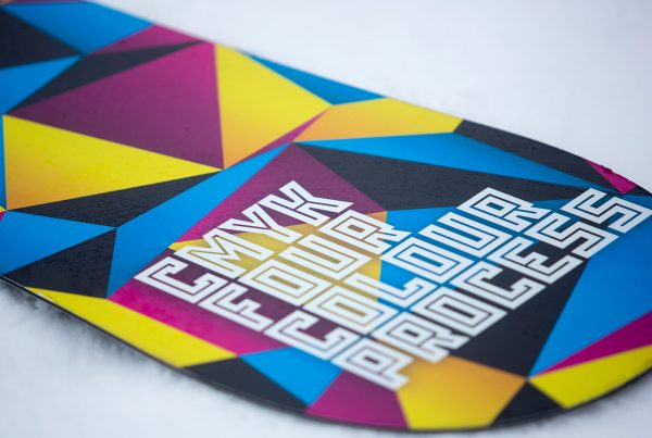 Norwood Promo Snowboard - Custom Product Design