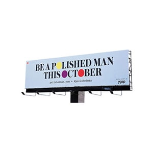 Custom Banner Printing - Polished Man